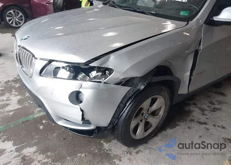 2012 BMW X3 xDrive28I из США, поврежденный, VIN 5UXWX5C52CL720525